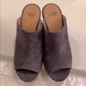 UGG Lively Wedge Peep Toe Sandal